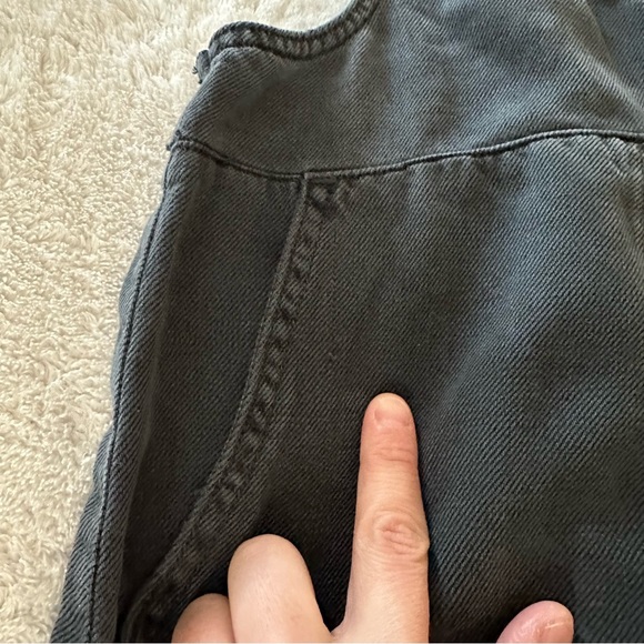 Aerie Lounge Charcoal Gray Overalls Size Medium - Picture 6 of 12